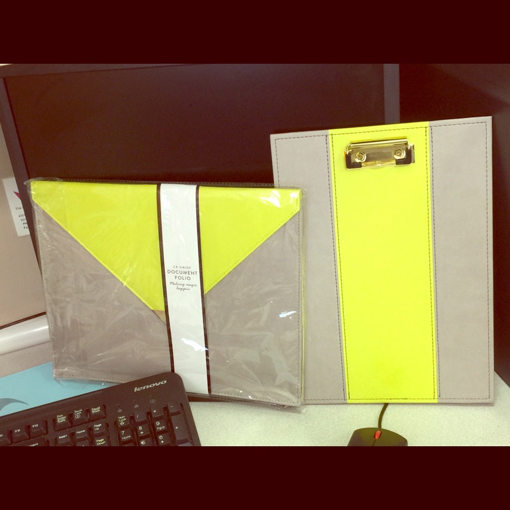 Leatherette Document Holder